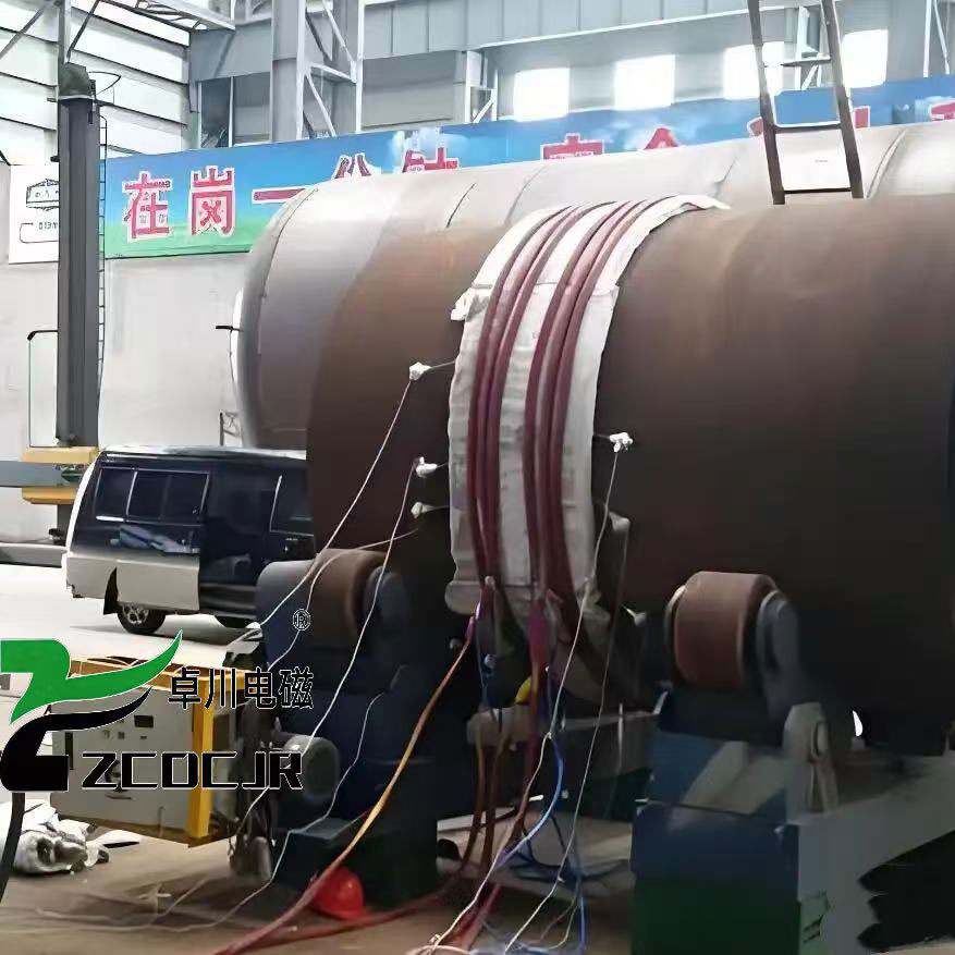 60KW電磁感應(yīng)加熱熱裝配